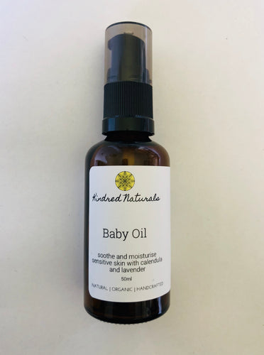Natural and organic baby oil