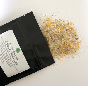 Australian organic skincare seaweed bath salts