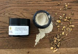 Australian skincare chamomile face mask